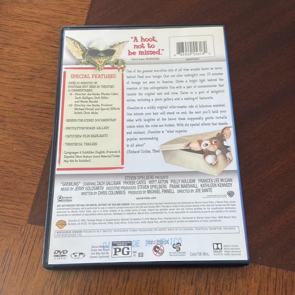 Gremlins dvd - Picture 3 of 3